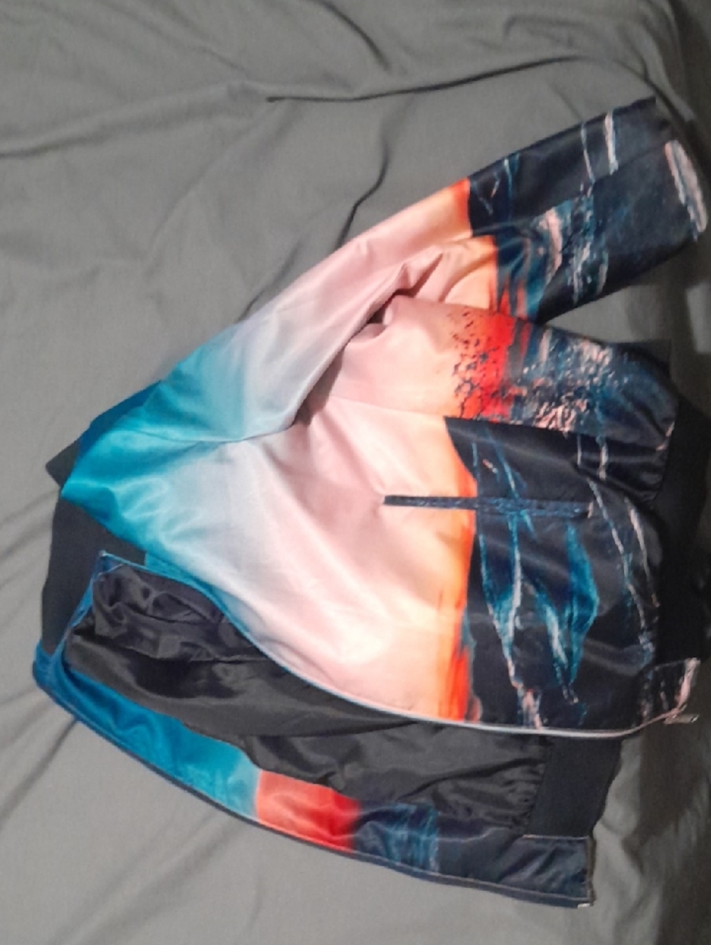 Zara Black and Blue Jacket - Picture 5 of 5